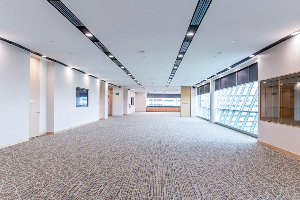 Commercial interior design__Temasek Polytechnic – Executive Boardroom & Lounge Singapore